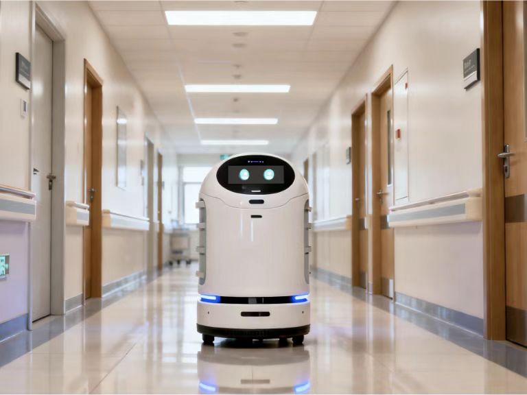 Wireless Charging for Delivery Robots: Revolutionizing Hospital Logistics
