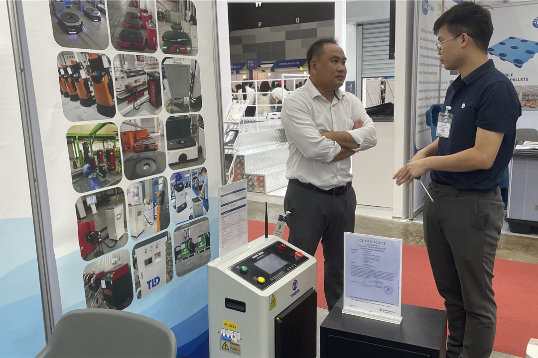 広東タイタンズ・インテリジェントパワー、タイのTILoc Logistix 2024で最新のイノベーションを展示