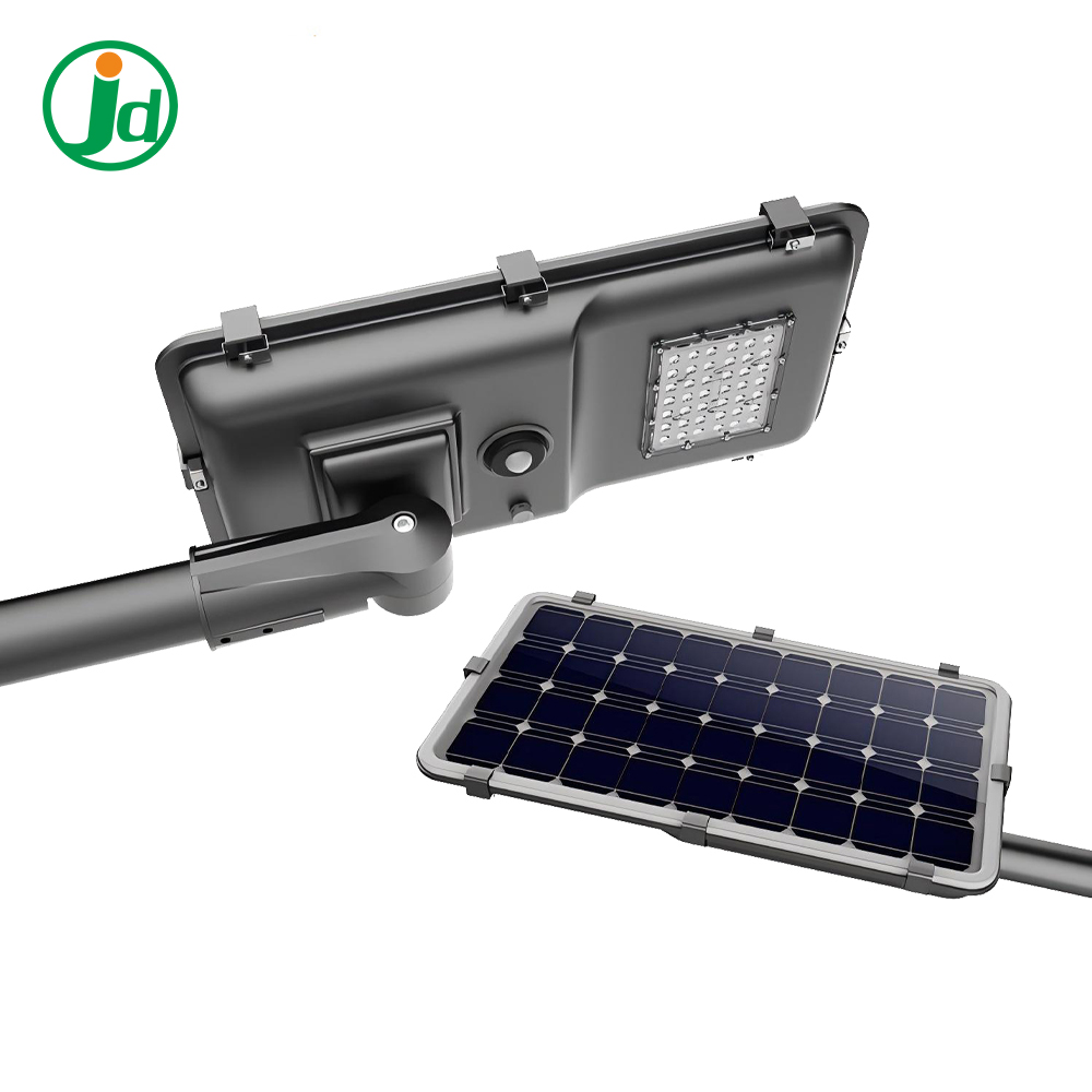 JD-SL001 10-60W Outdoor Waterproof Aluminum Integrated All in one Solar LED Street Light