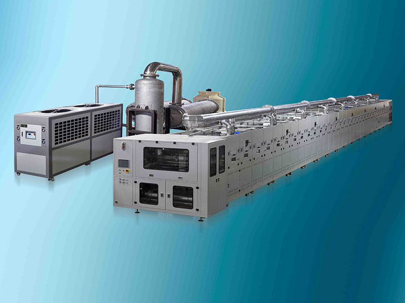 Machine de coulée innovante avec fonction de récupération des solvants pour contribuer à la protection de l'environnement et au développement durable