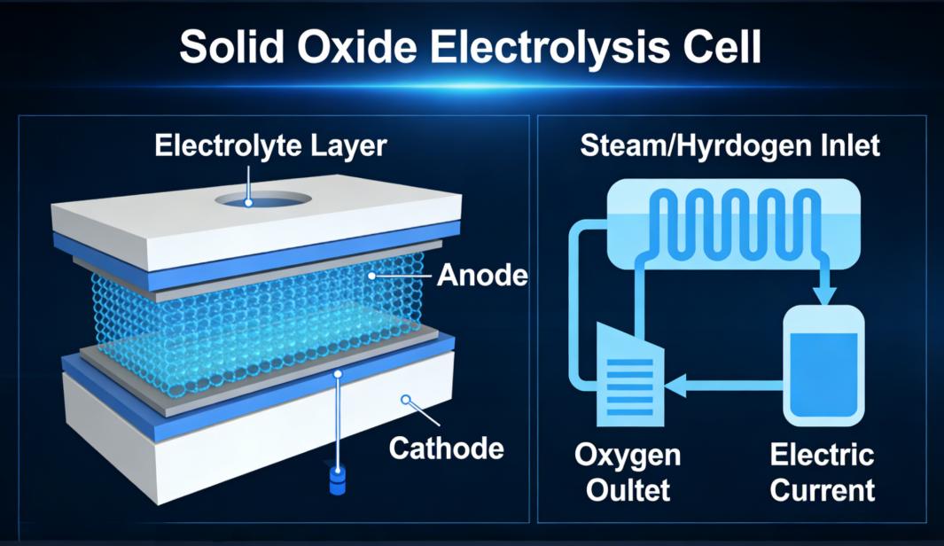 Solid Oxide Electrolysis Cell (SOEC): Potential and Material Bottlenecks for High-Efficiency Hydrogen Production
