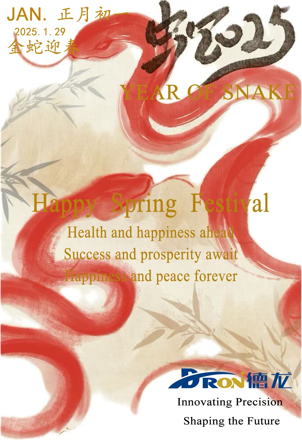 Spring Festival Holiday Notice