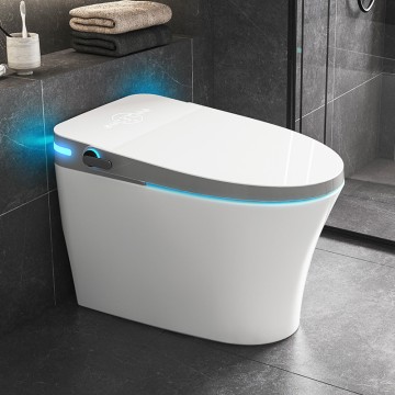 OL-DS14 AI-Powered Smart Toilet with Auto-Lid, Voice Control & UV Sterilization for Modern Bathrooms