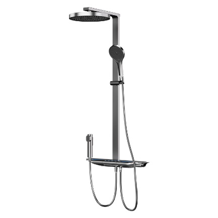 Twous Douch Tèmostatik OL-JTL114 LED: Anti-kalkè, Gwo Presyon pou Konfò Spa Chak Jou Lakay ou