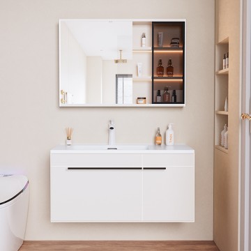 OL-QS02 LED aýnasy bilen suw geçirmeýän hammam biderekligi - galyplara çydamly we saklanýan ýerler