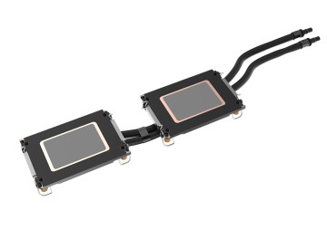 Liquid cooled heatsink for CPU