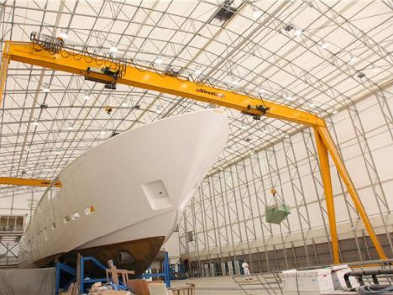 European style crane (single beam gantry crane structure, European style electric hoist mechanism)