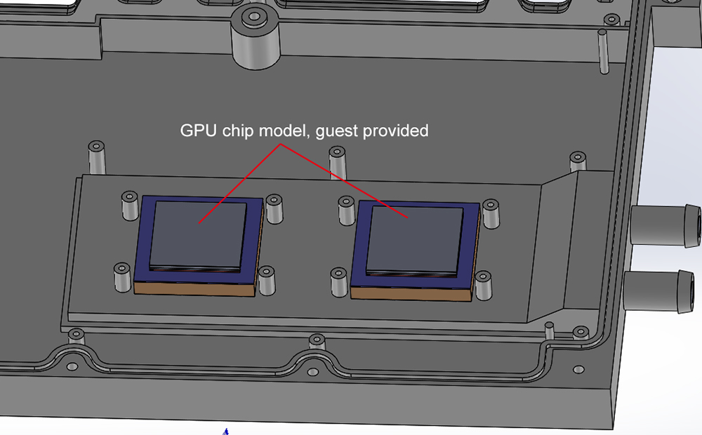 GPU chip model, guest provided