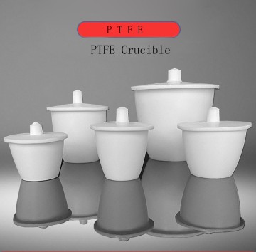 High/Low Temperature-Resistant and highly lubricated PTFE Crucibles