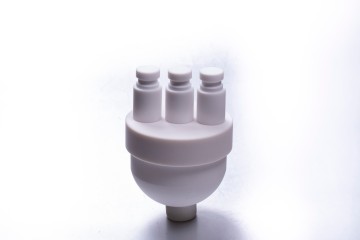 PTFE Round Bottom Flask with 3 Necks