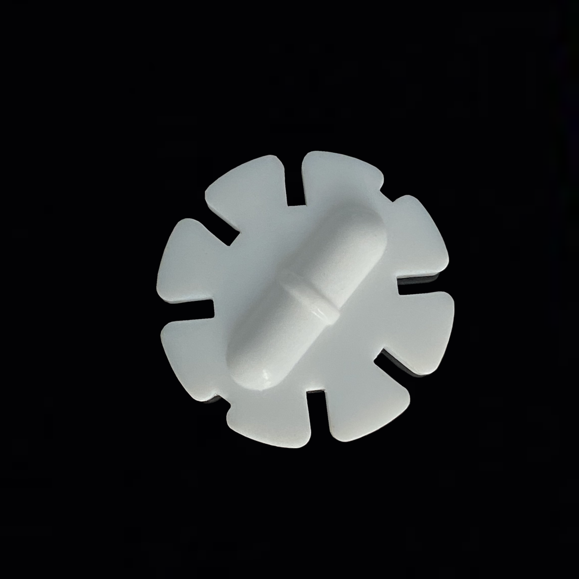 PTFE Magnetic Stir Bar Snowflake Shape Acid and Alkali Resistant Laboratory different sizes