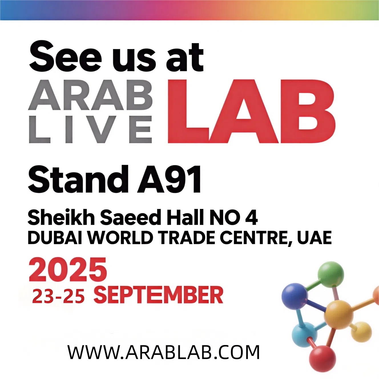 Приходите к нам |B&M Life Sciences на выставке LabTech Dubai