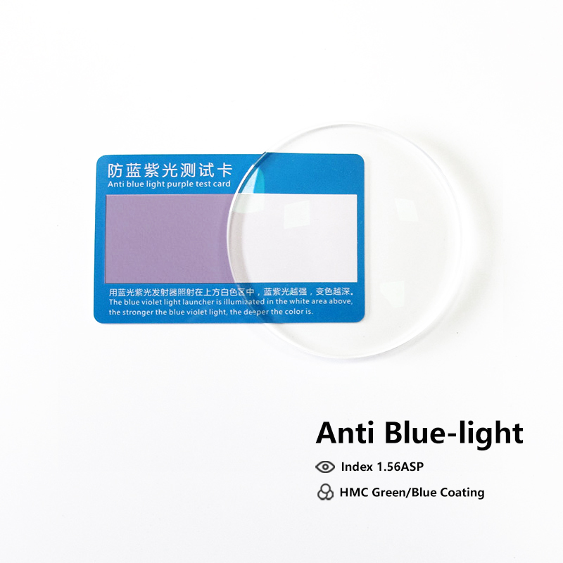 1.56 High Definition Anti blue light Optical Lens