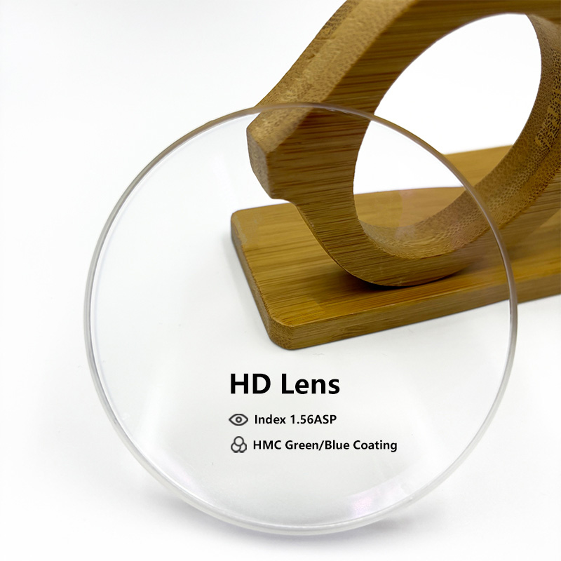 1.56 High Definition ASP HMC Green/Blue Coating Optical Lens