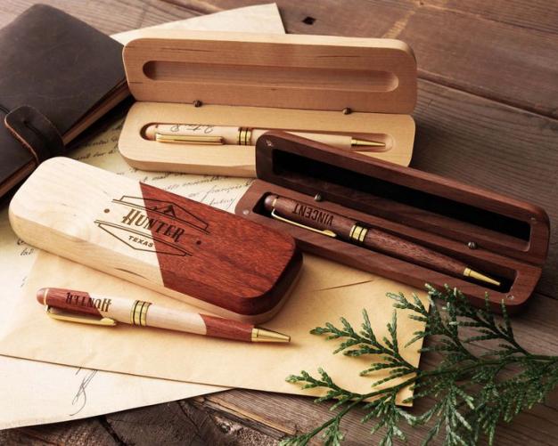Laser engraving - stationery box