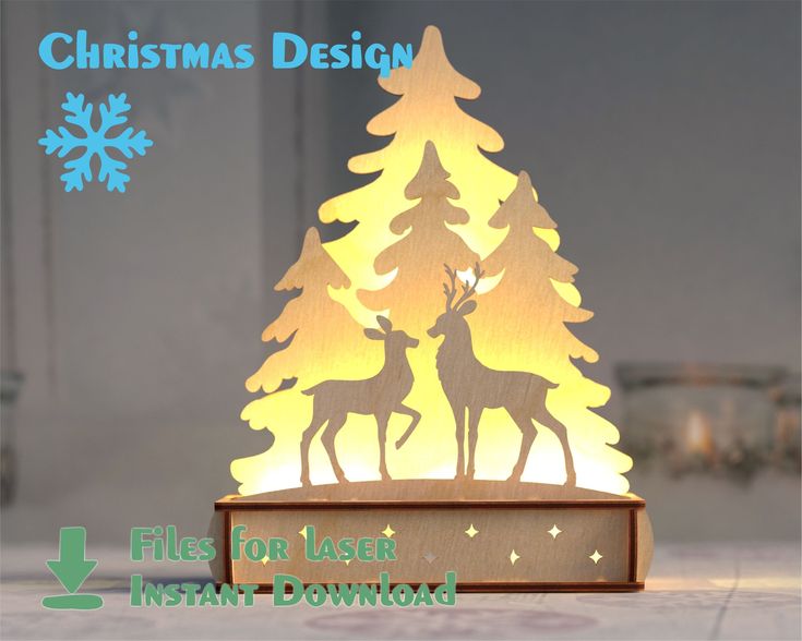  Winter forest candelabra