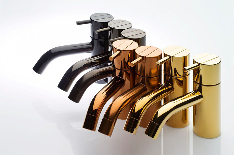 PVD decorative colors for faucet