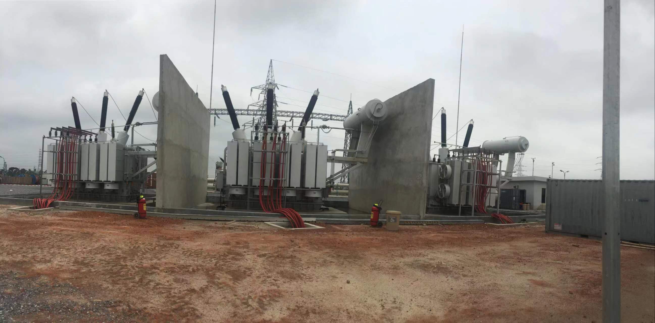 Beautiful power station in  China