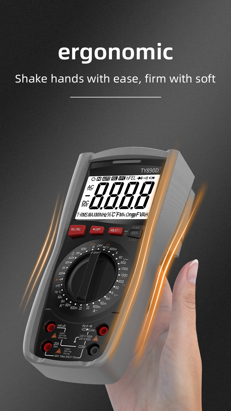 2025’s Best Portable Digital Multimeter Tester: Precision, Safety & Smart Features for AC/DC Measurements
