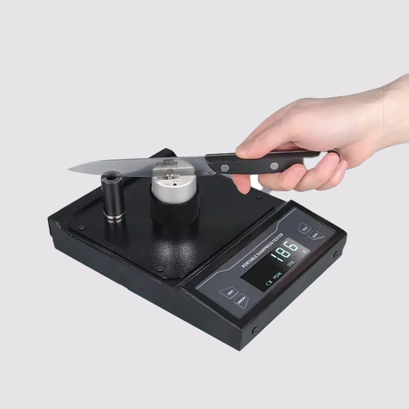 High-Precision Sharpness Tester - 0.01N Calibration