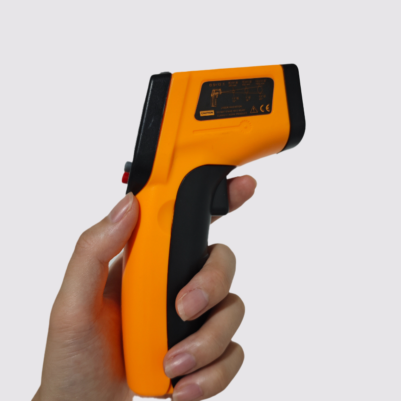 Industrial-Grade Infrared Thermometer Gun with Laser Targeting