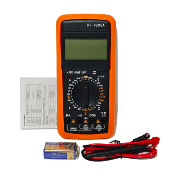 Professional Digital Multimeter with LED Display AC DC 1000V NCV Detection Multi Voltage Tester LCD Display Wholesale