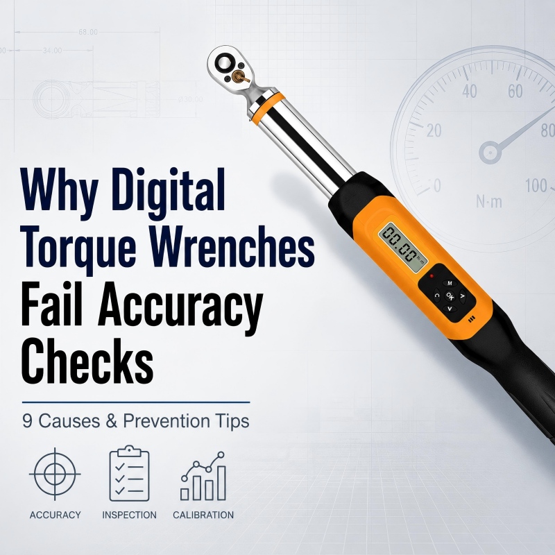 Why Digital Torque Wrenches Fail Accuracy Checks: 9 Causes and Prevention Tips