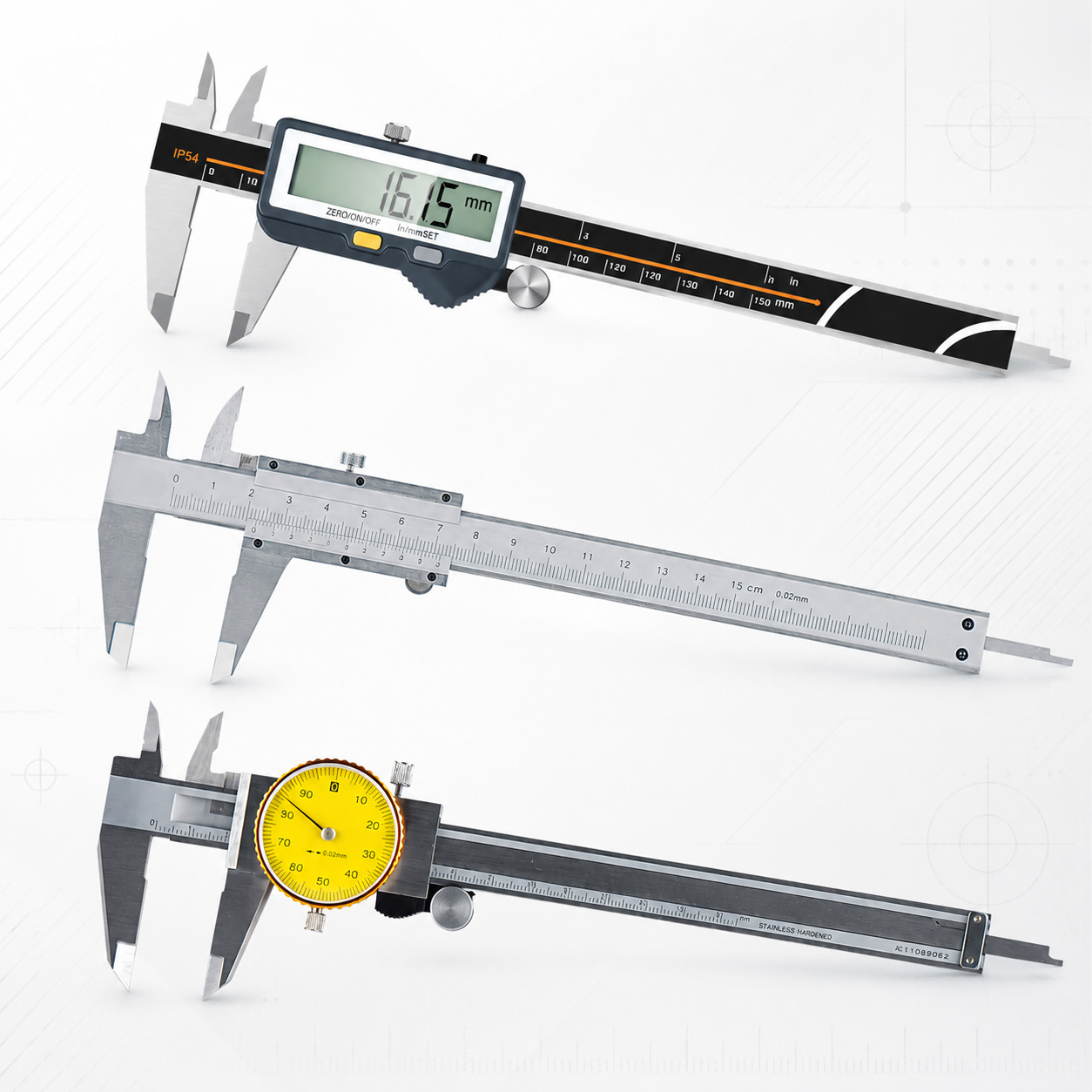 Digital Caliper vs Vernier Caliper vs Dial Caliper: Which One Should Industrial Buyers Choose?