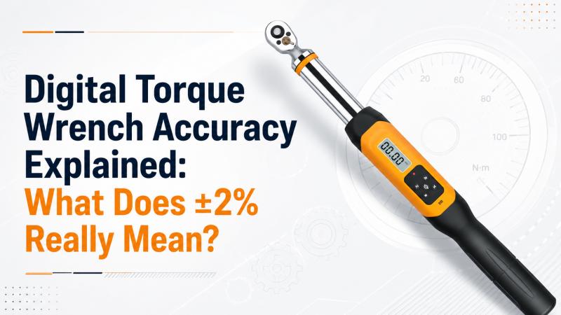 Digital Torque Wrench Accuracy Explained: What Does ±2% Really Mean?