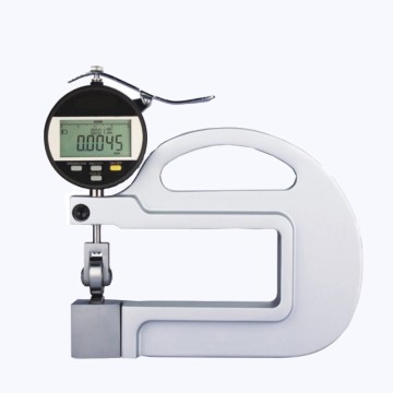 NEWJIELI 0.01mm & 0.001mm Digital Thickness Gauge With Roller Insert For Plastic, Rubber&Leather