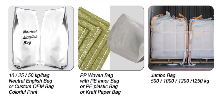 p40-kg-Beutel 50-kg-BeutelppEine Tonne pro Paket (1-Tonnen-Jumbo-Beutel