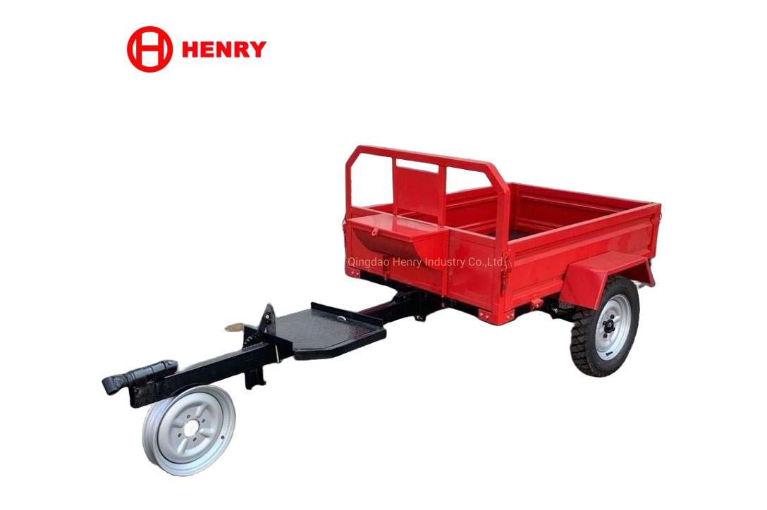 Harga pabrik trailer pertanian kecil terlaris 7C-0