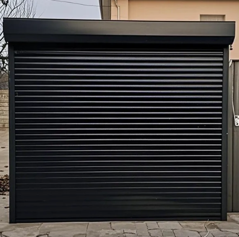 aluminum roller shutter window door black powder coating YAOXING ALUMINUM.jpg