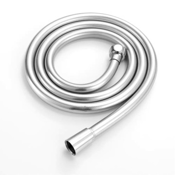Bathroom Shower Accessories 1.5m Silver PVC Shower Hose