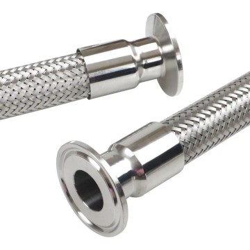 Stainless Steel Braided fast connection Flexible Metal Hose