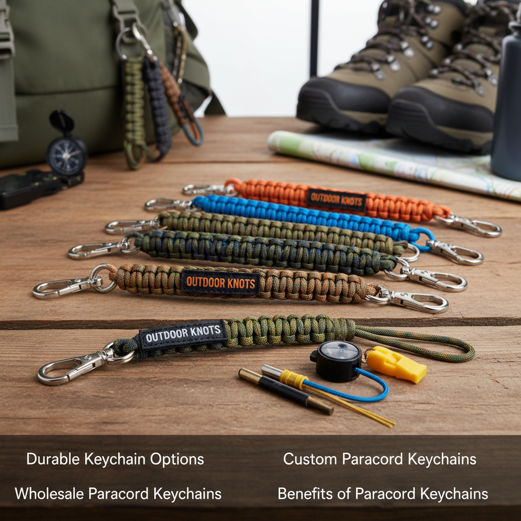 What are paracord keychains for?