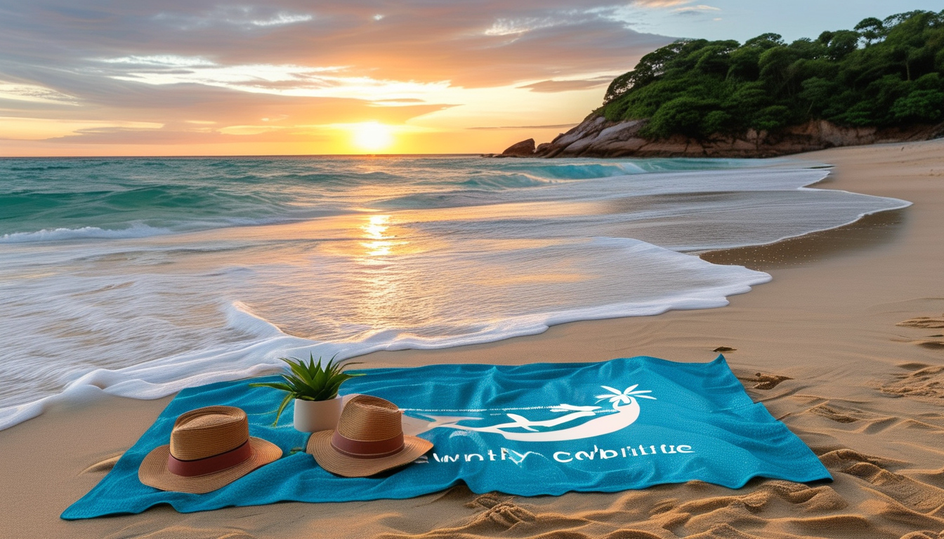 What is a beach towel used for?