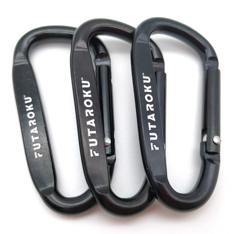 Black Carabiners