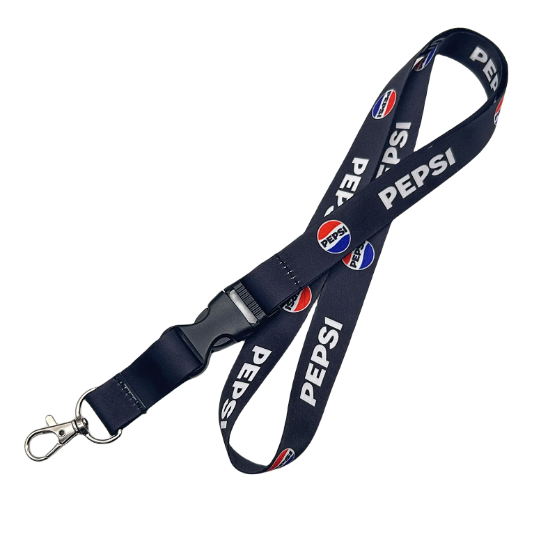 Lanyard Hitam Dengan Klip