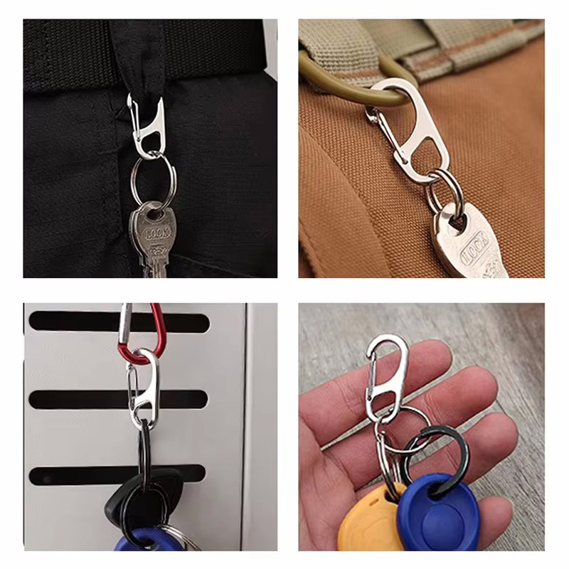 Double S Carabiner Hook