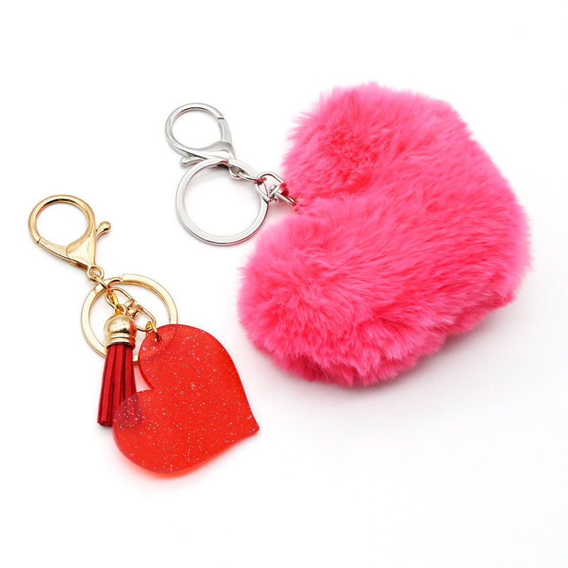Pom Pom Keychain