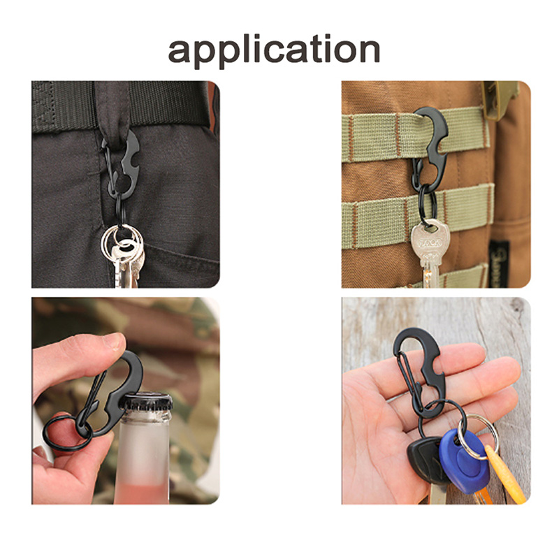 Móc khóa mở nắp chai bằng thép không gỉ
