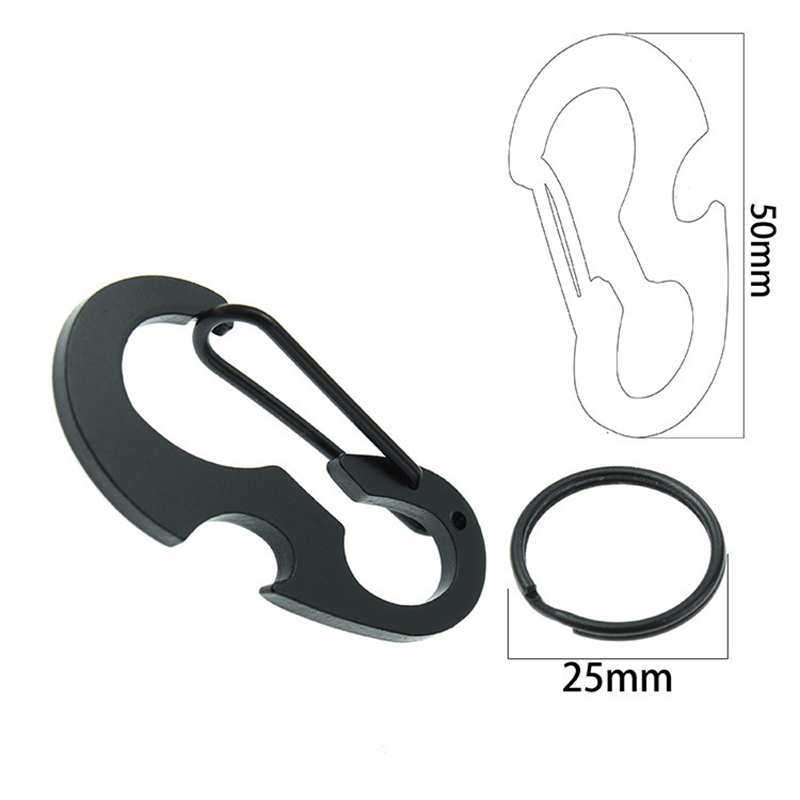 Móc khóa Carabiner bằng thép không gỉ