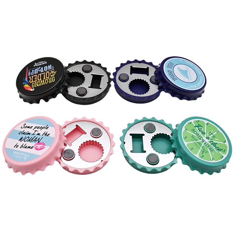 Customizable Magnetic Beer Bottle Opener Custom Logo Magnet Fridge Manufacturer