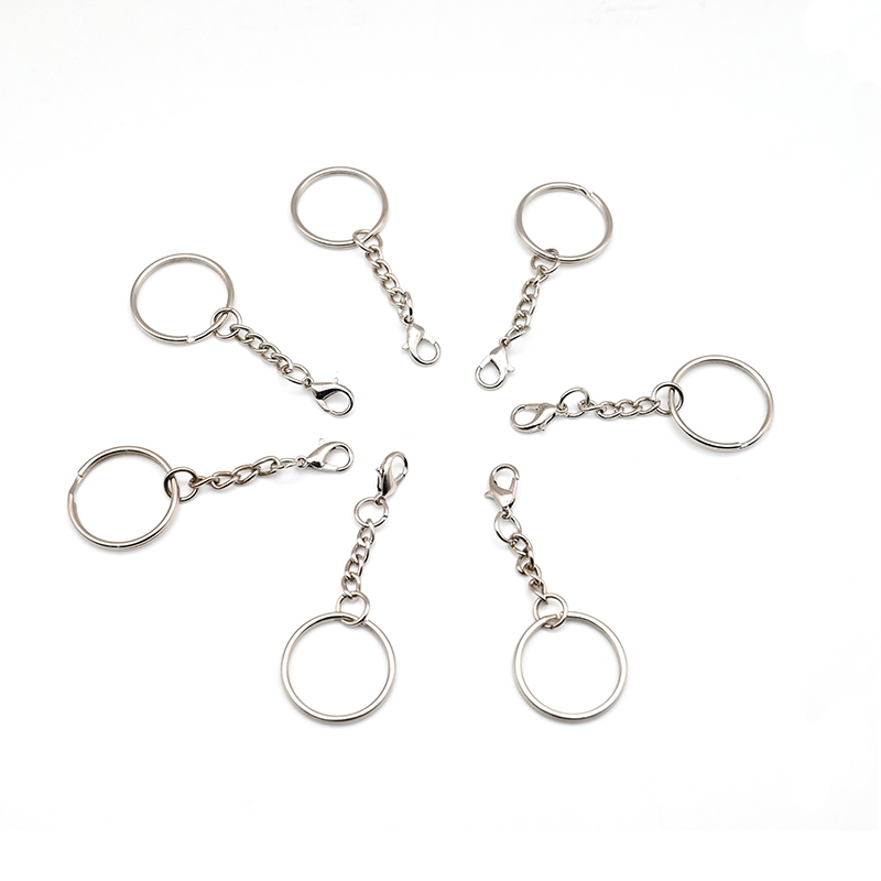 Catene portachiavi personalizzate, portachiavi ad anello, portachiavi diviso con catena