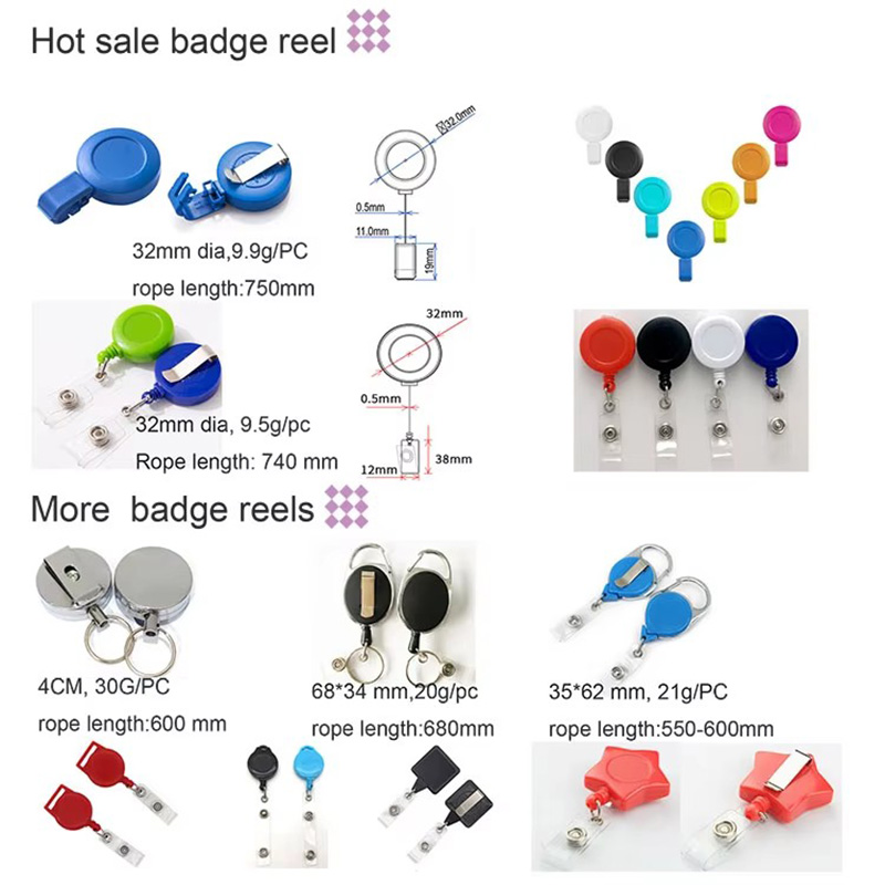 Retractable Badge Reel Personalised