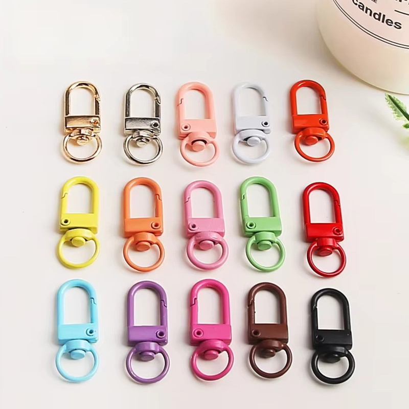 回転キーリングクリップ