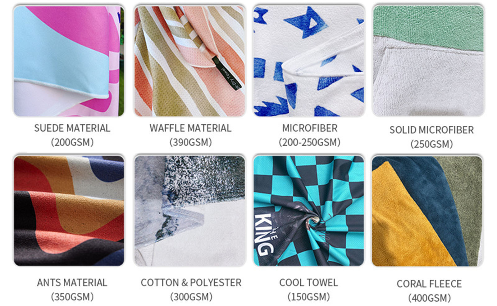 Belles serviettes de plage pour hommes