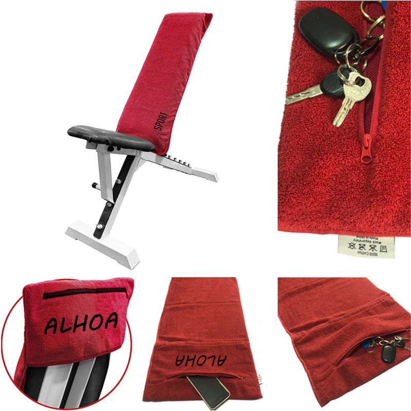 Gym Towel With Zip