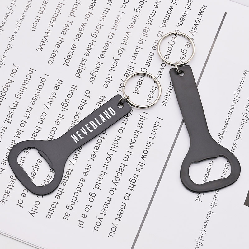 Bottle Opener Keychain Custom Logo